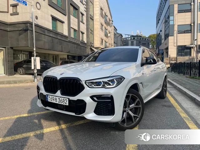 BMW X6 (G06) 2023 Белый из Кореи