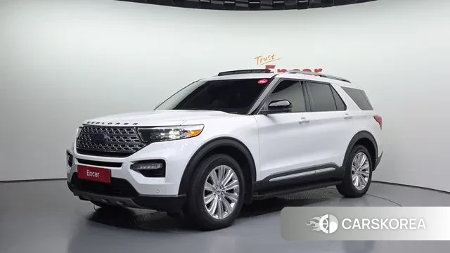 Ford Explorer 6th Generation 2022 Белый из Кореи