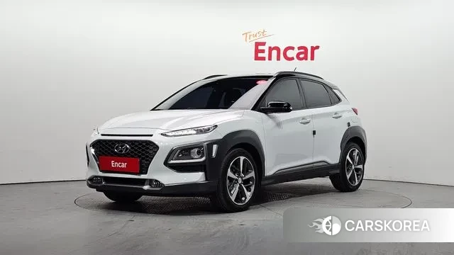Hyundai Kona 2018 Белый из Кореи