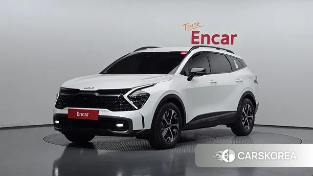 Kia Sportage 5th Generation Hybrid 2023 Белый из Кореи