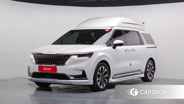 Kia Carnival 4th generation 2021 Белый из Кореи