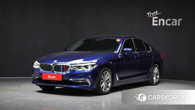 BMW 5 Series (G30) 2020 Синий из Кореи