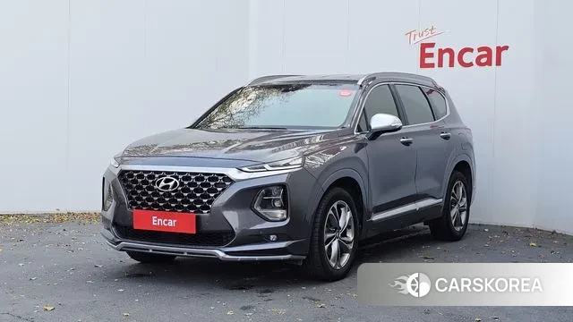Hyundai Santa Fe TM 2018 Серый из Кореи
