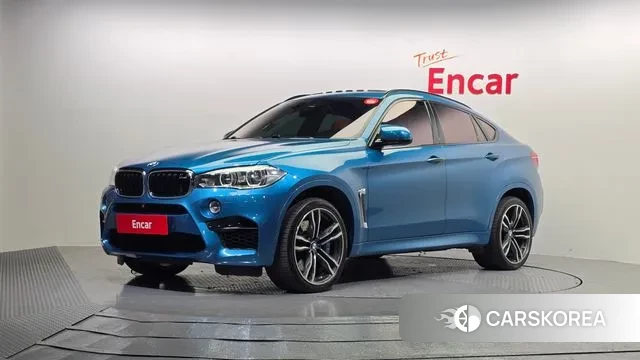 BMW X6M (F16) 2019 Синий из Кореи
