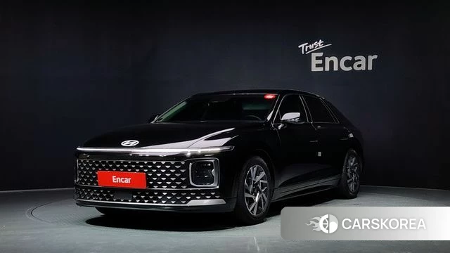Hyundai Grandeur (GN7) 2023 Черный из Кореи