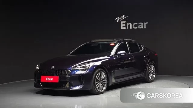 Kia Stinger 2019 Синий из Кореи