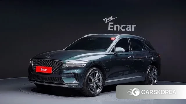 Genesis GV70 2021 Темно-зеленый из Кореи