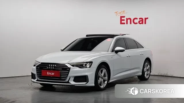 Audi A6 (C8) 2020 Белый из Кореи