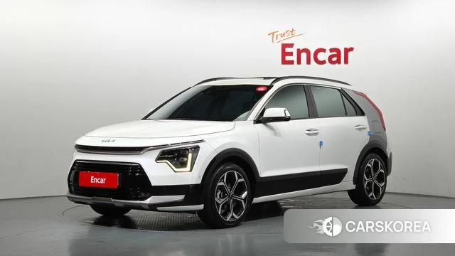 Kia Di Ol Nu Niro 2022 Белый из Кореи