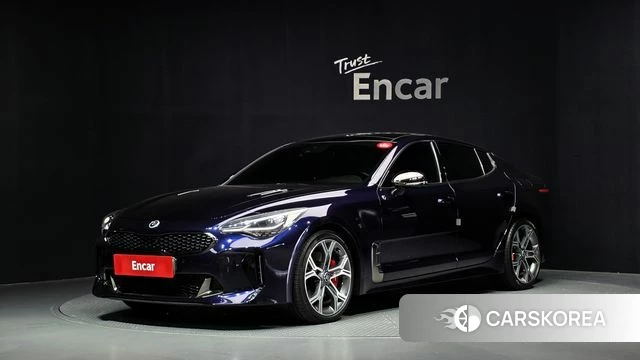 Kia Stinger 2019 Синий из Кореи