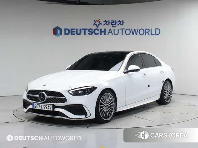 Mercedes-Benz C-Class W206 2023 Белый из Кореи