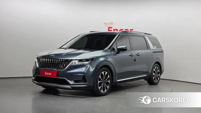 Kia Carnival 4th generation 2020 Небесно-голубой из Кореи