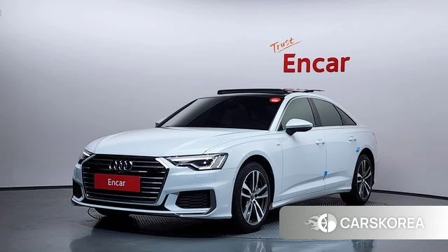Audi A6 (C8) 2022 Белый из Кореи
