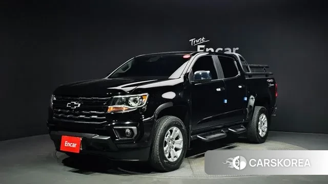 Chevrolet (GM Daewoo) Real New Colorado 2022 Черный из Кореи