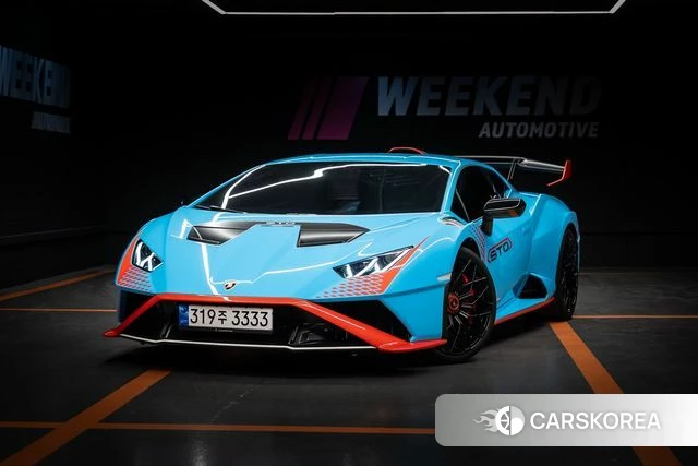 Lamborghini Huracan 2023 Небесно-голубой из Кореи