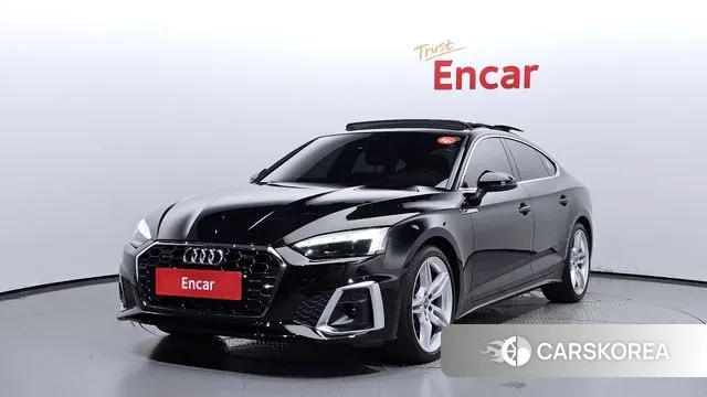 Audi A5 (F5) 2021 Черный из Кореи