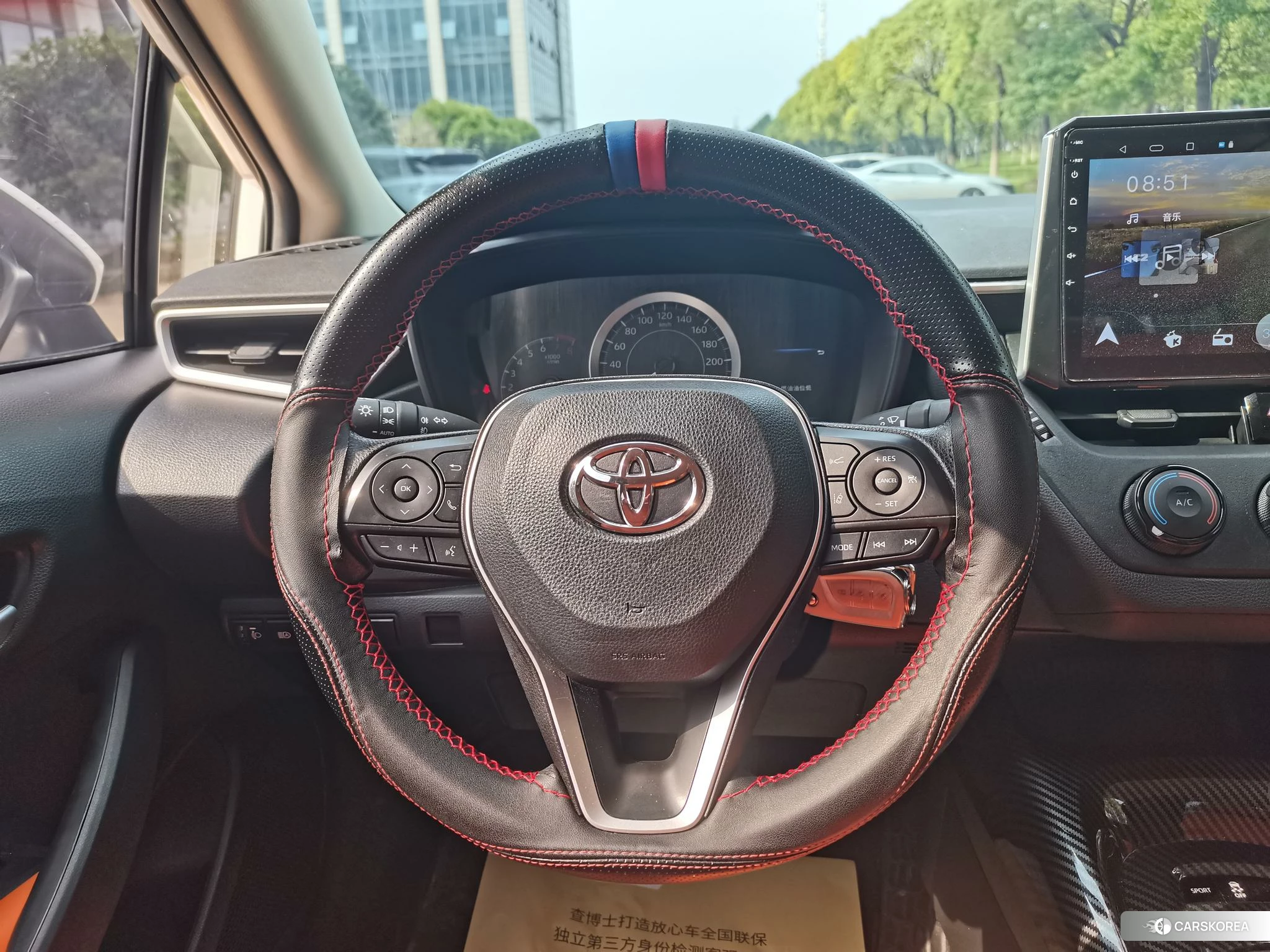 Toyota Corolla 2022 Белый из Китая