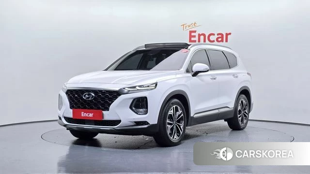 Hyundai Santa Fe TM 2018 Белый из Кореи