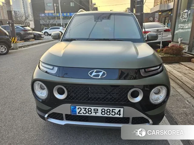 Hyundai Casper 2023 Темно-зеленый из Кореи