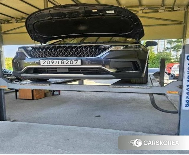 Kia Carnival 4th generation 2021 Серый из Кореи