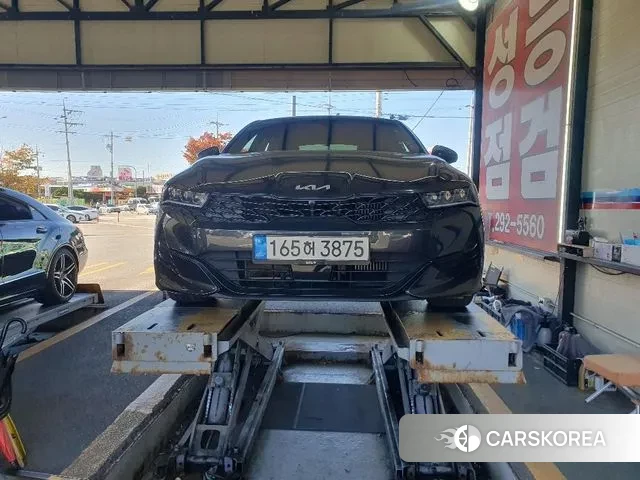 Kia K5 3rd generation 2022 Серый из Кореи