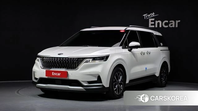 Kia Carnival 4th generation 2021 Белый из Кореи