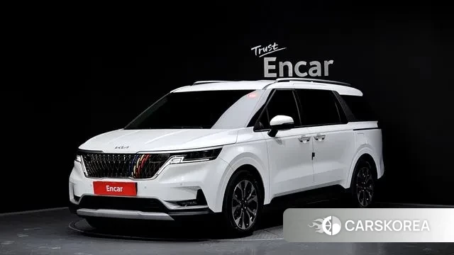 Kia Carnival 4th generation 2023 Белый из Кореи