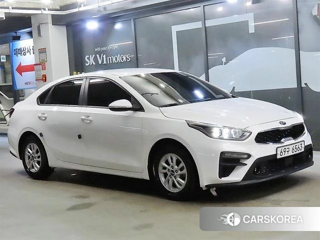 Kia Come New K3 2018 Белый из Кореи