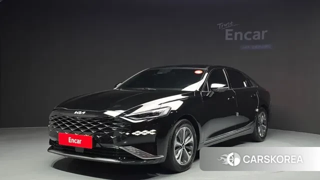 Kia K8 Hybrid 2024 Черный из Кореи