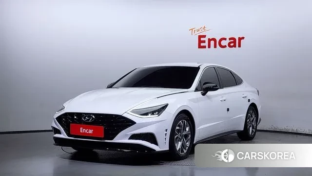 Hyundai Sonata (DN8) 2022 Белый из Кореи