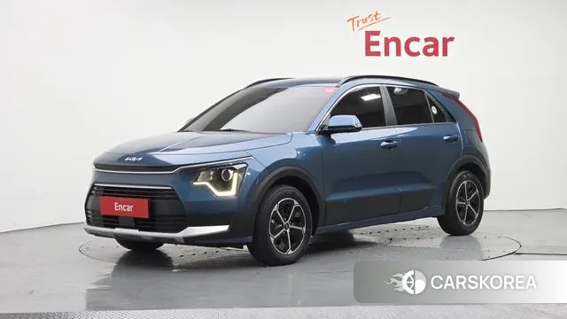 Kia Di Ol Nu Niro 2022 Синий из Кореи