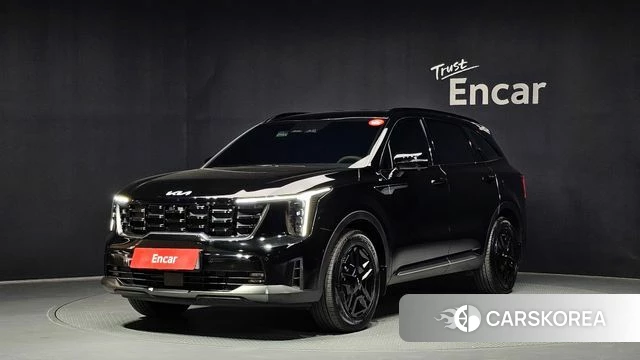 Kia The New Sorento 4th Generation 2024 Черный из Кореи