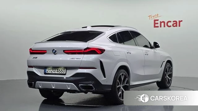 BMW X6 (G06) 2022 Белый из Кореи