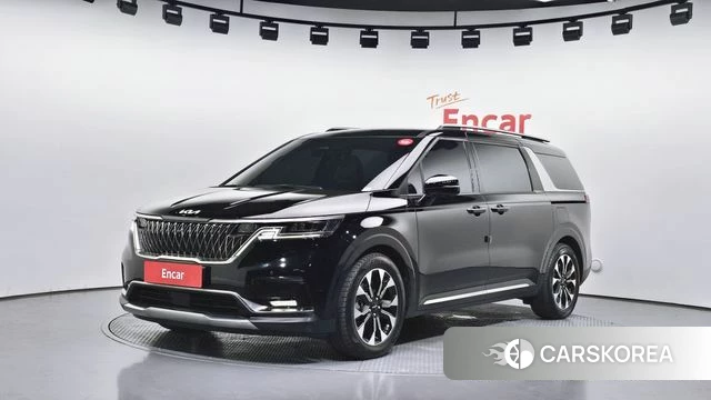 Kia Carnival 4th generation 2023 Черный из Кореи