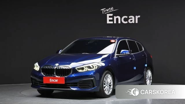 BMW 1 Series (F40) 2020 Синий из Кореи