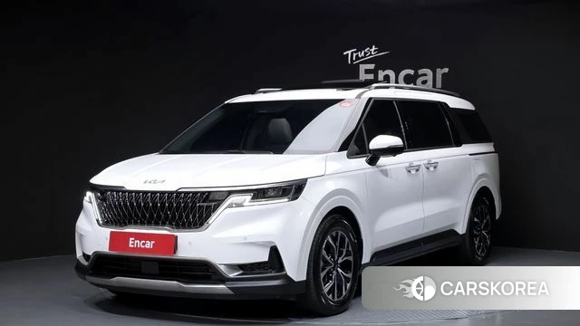 Kia Carnival 4th generation 2021 Белый из Кореи