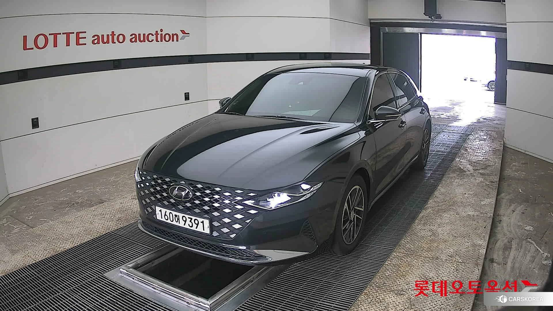 Hyundai Grandeur 2021 Black Forest из Кореи