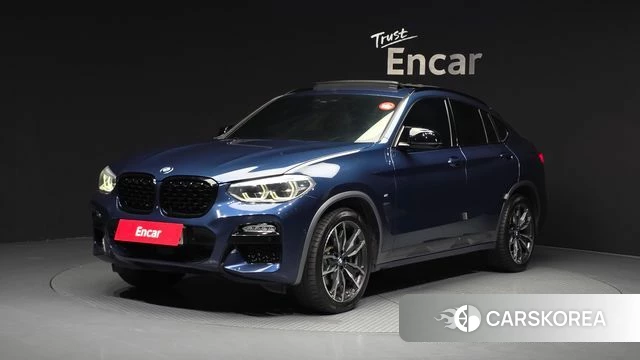 BMW X4 (G02) 2019 Синий из Кореи