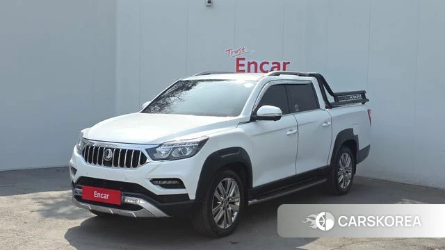 Ssangyong Rexton Sports Cannes 2021 Белый из Кореи