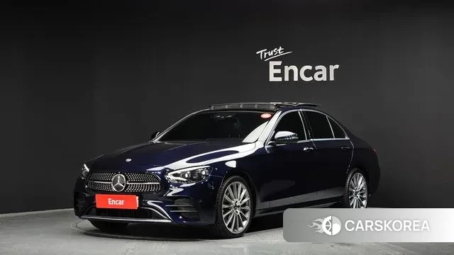 Mercedes-Benz E-Class W213 2021 Синий из Кореи