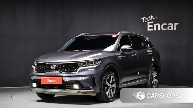 Kia Sorento 4th Generation 2021 Серый из Кореи