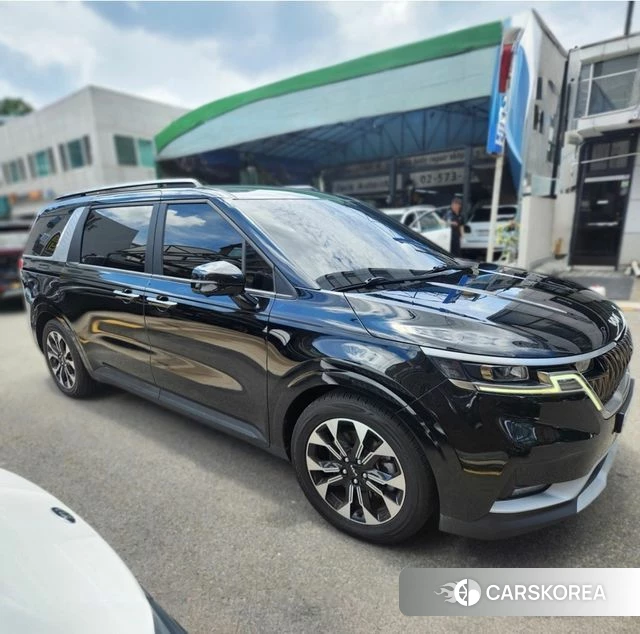Kia Carnival 4th generation 2021 Черный из Кореи