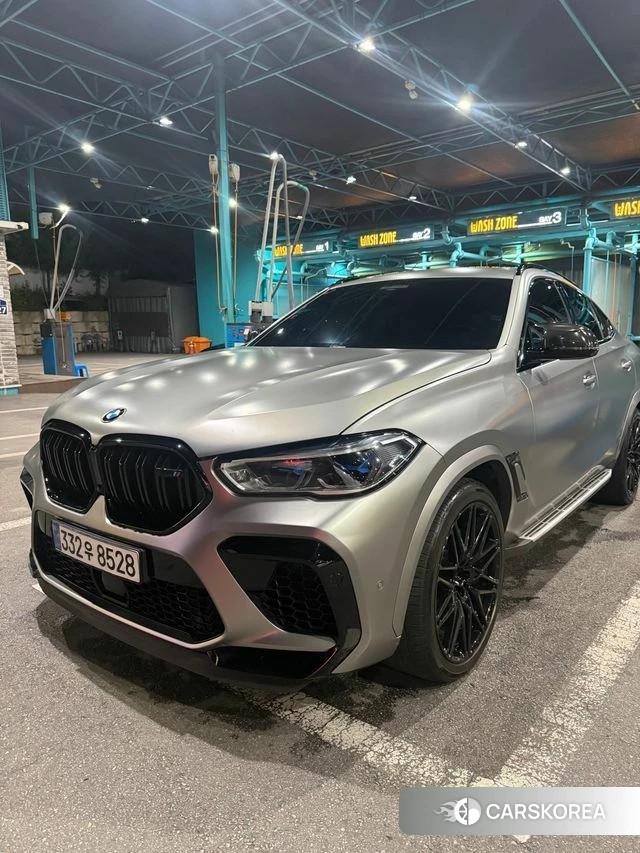 BMW X6M (G06) 2021 Серый из Кореи
