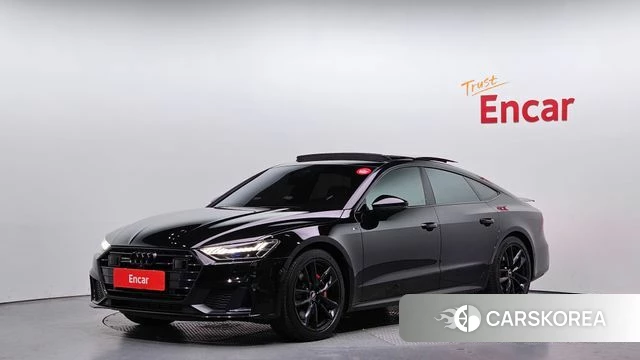 Audi A7 (4K) 2020 Черный из Кореи