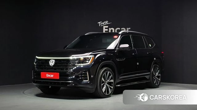 Volkswagen Atlas 2025 Черный из Кореи