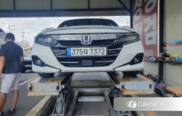 Honda Accord 10th Generation 2022 Белый из Кореи