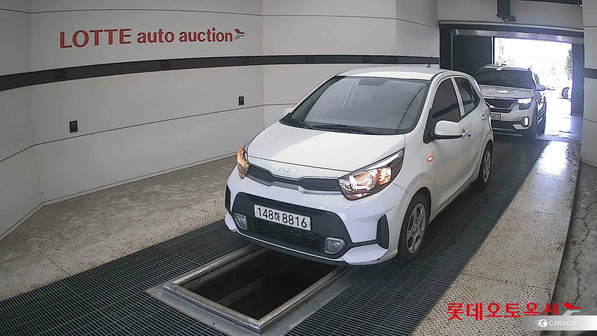 Kia Morning 2022 Clear White из Кореи