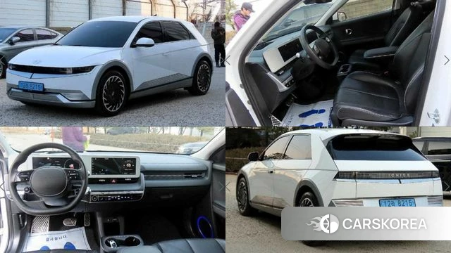 Hyundai Ionic 5 2022 Белый из Кореи