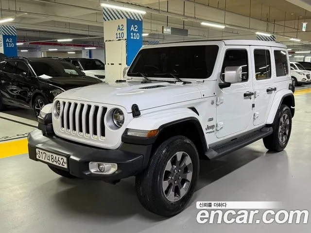 Jeep Wrangler (JL) 2020 Белый из Кореи