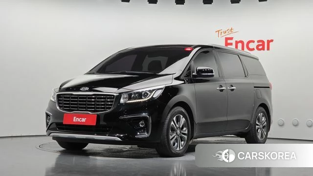 Kia The New Carnival 2019 Черный из Кореи